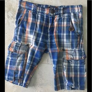 Catimini boys plaid shorts